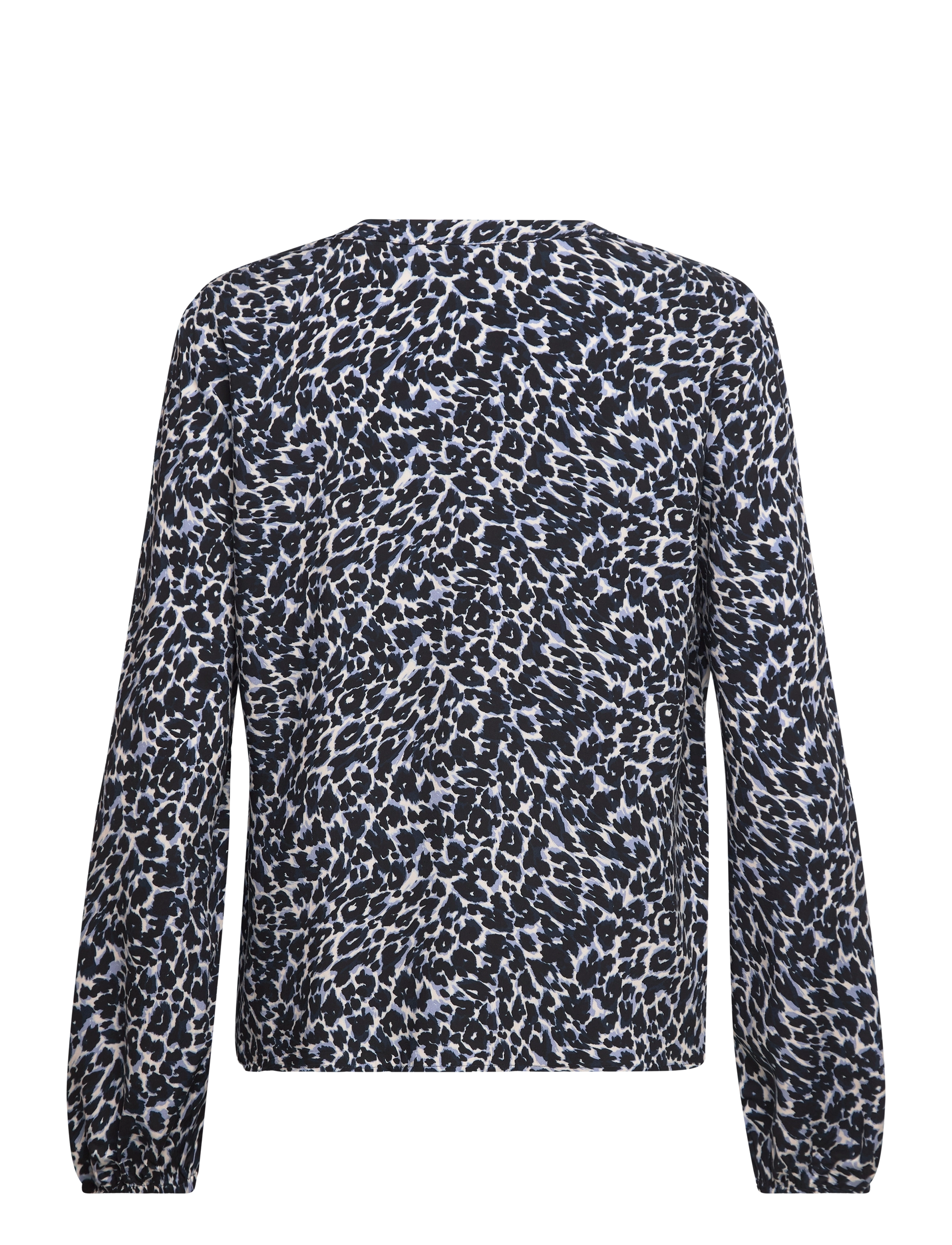 Gerry Weber Edition - Blouse 1/1 sleeve - blue/black print - 1