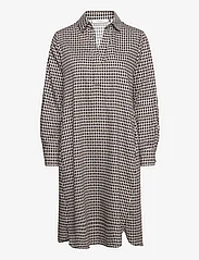 Gerry Weber Edition - DRESS JERSEY - shirt dresses - offwhite black figured - 0