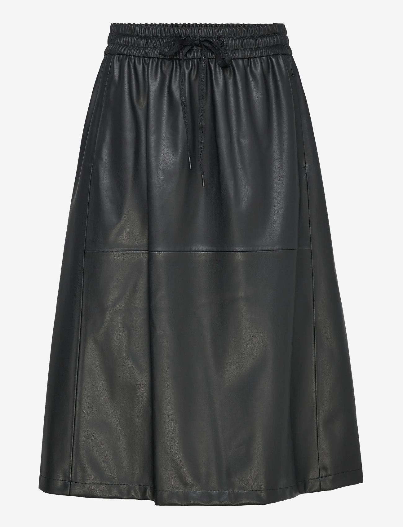 Gerry Weber Edition - SKIRT WOVEN LONG - midihameet - black - 0