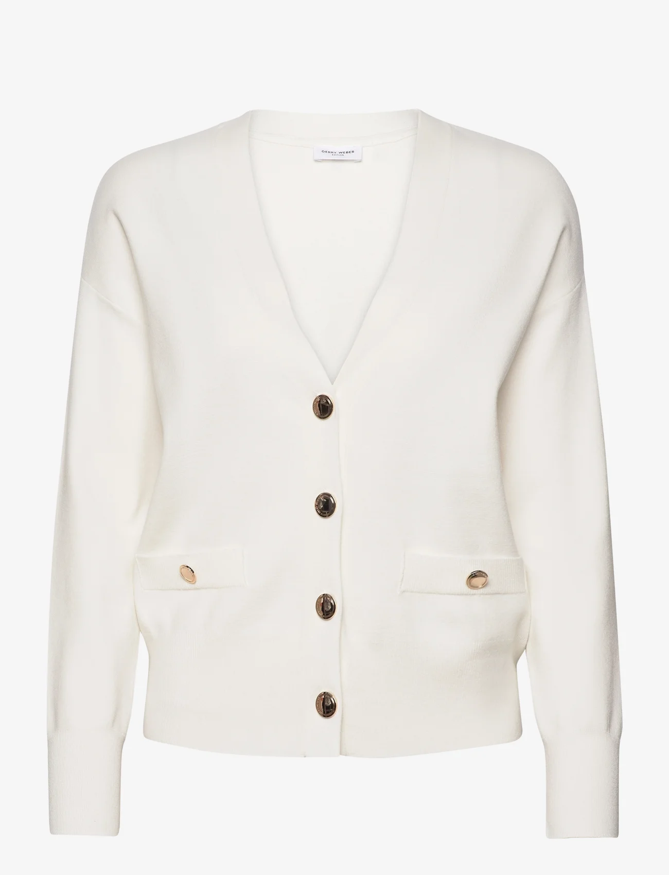 Gerry Weber Edition - JACKET KNIT - jakas - off-white - 0