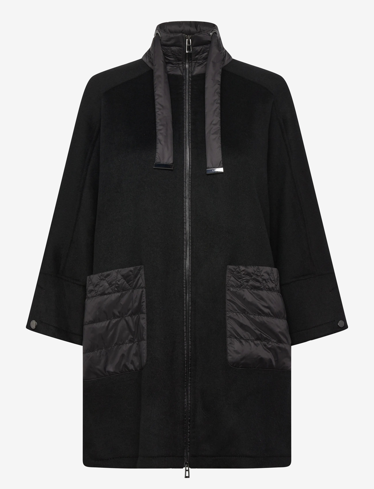 Gerry Weber Edition - CAPE / PONCHO OUTDOO - vinterjackor - black - 0