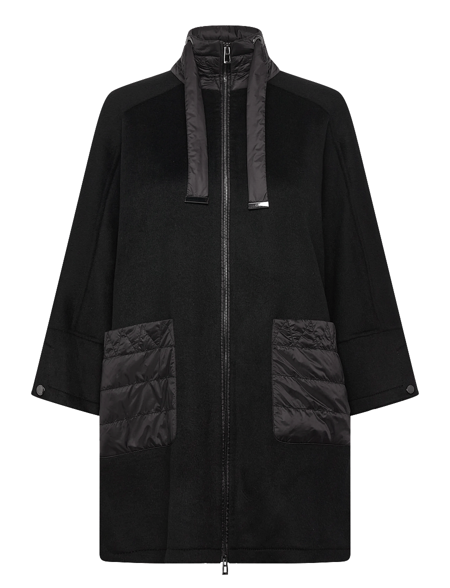 Gerry Weber Edition - CAPE / PONCHO OUTDOO - winterjacken - black - 0