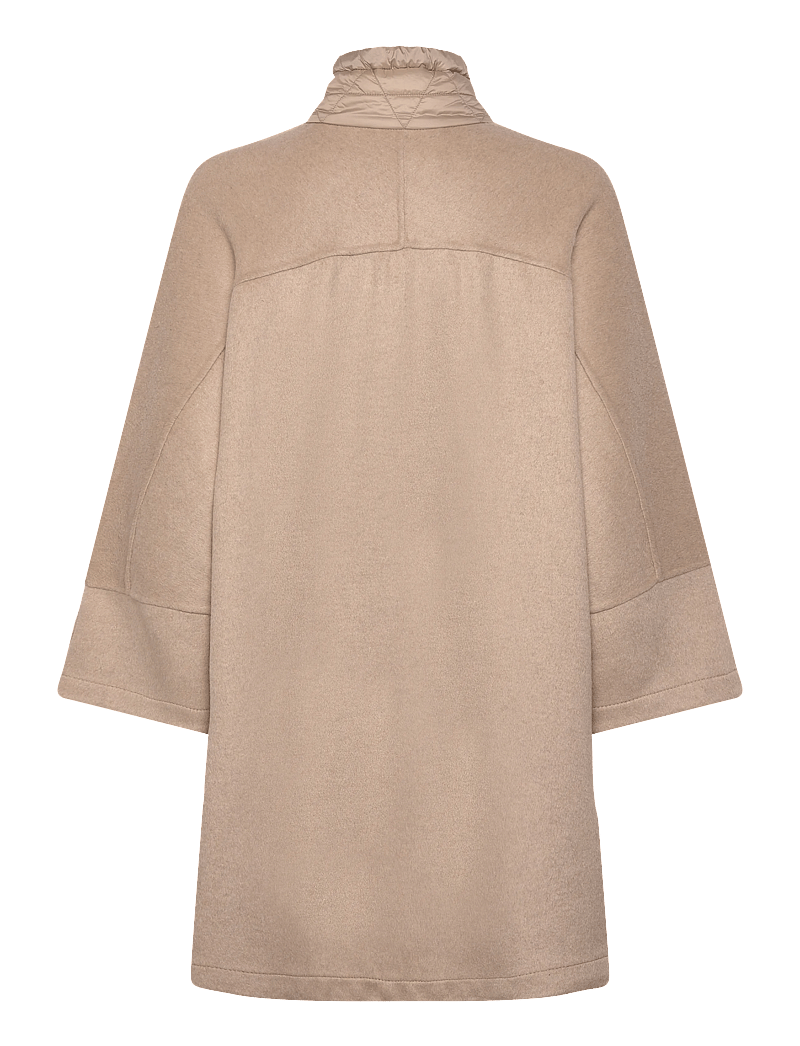 Gerry Weber Edition - CAPE / PONCHO OUTDOO - winterjacken - dusty beige-melange - 1
