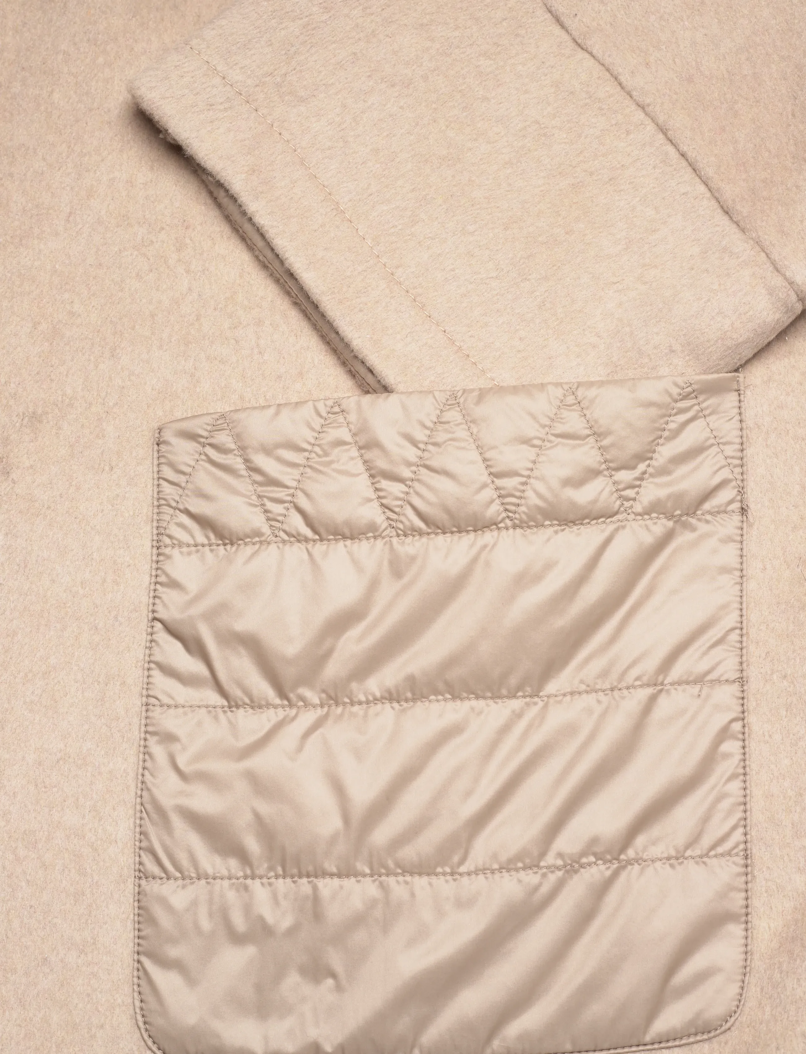 Gerry Weber Edition - CAPE / PONCHO OUTDOO - vinterjakker - dusty beige-melange - 3