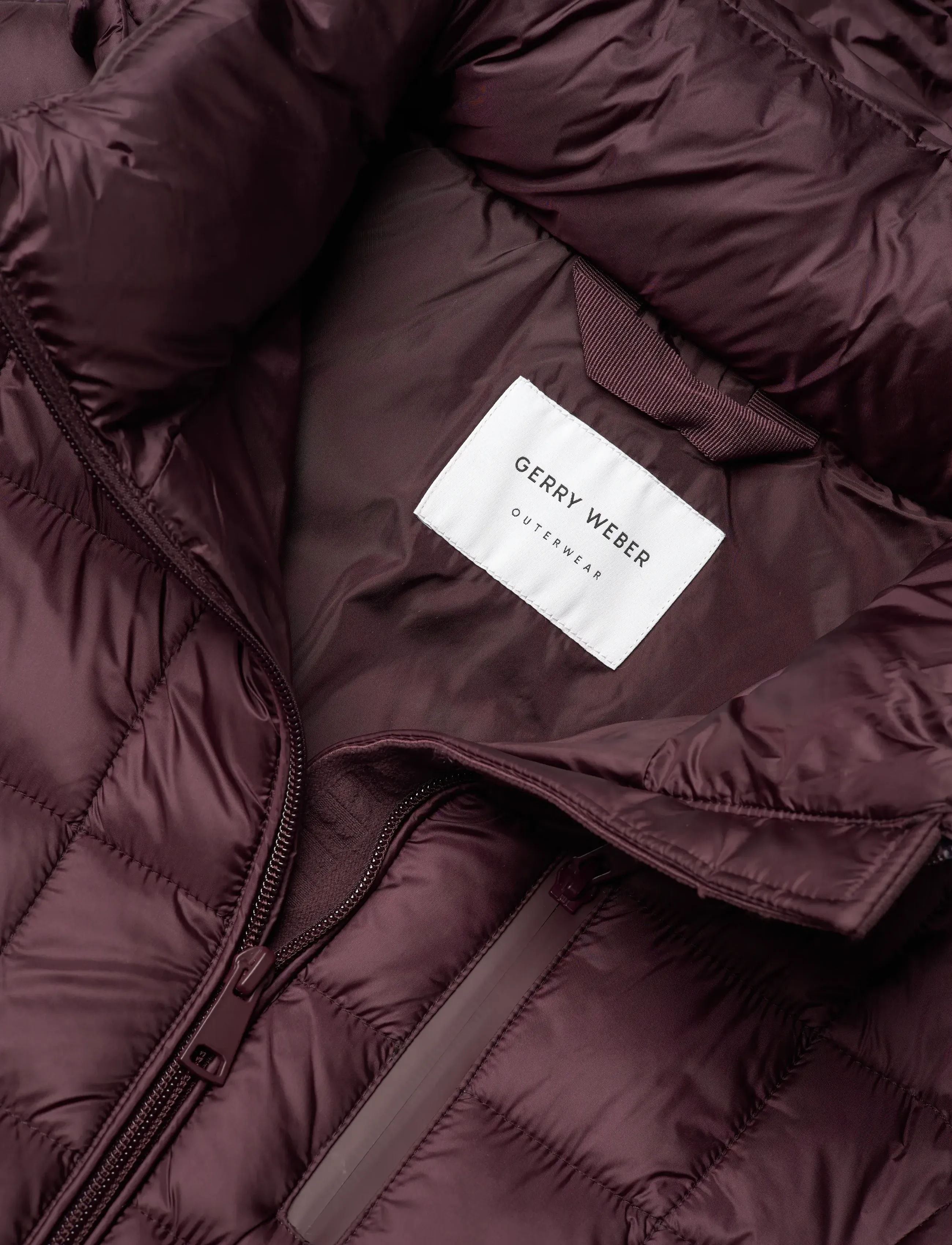 Gerry Weber Edition - OUTDOORJACKET NOT WO - winterjacken - marsala - 2