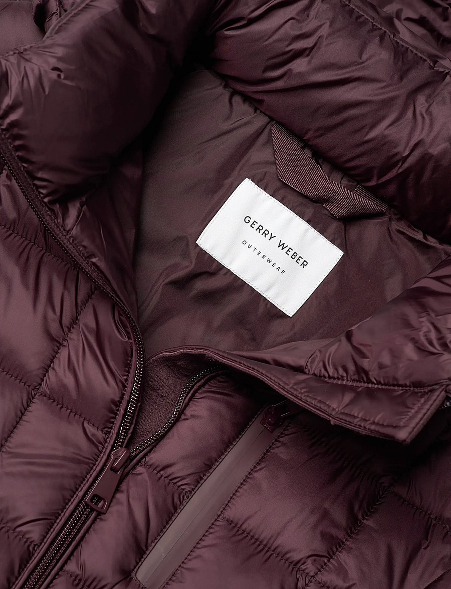 Gerry Weber Edition - OUTDOORJACKET NOT WO - vinterjakker - marsala - 2
