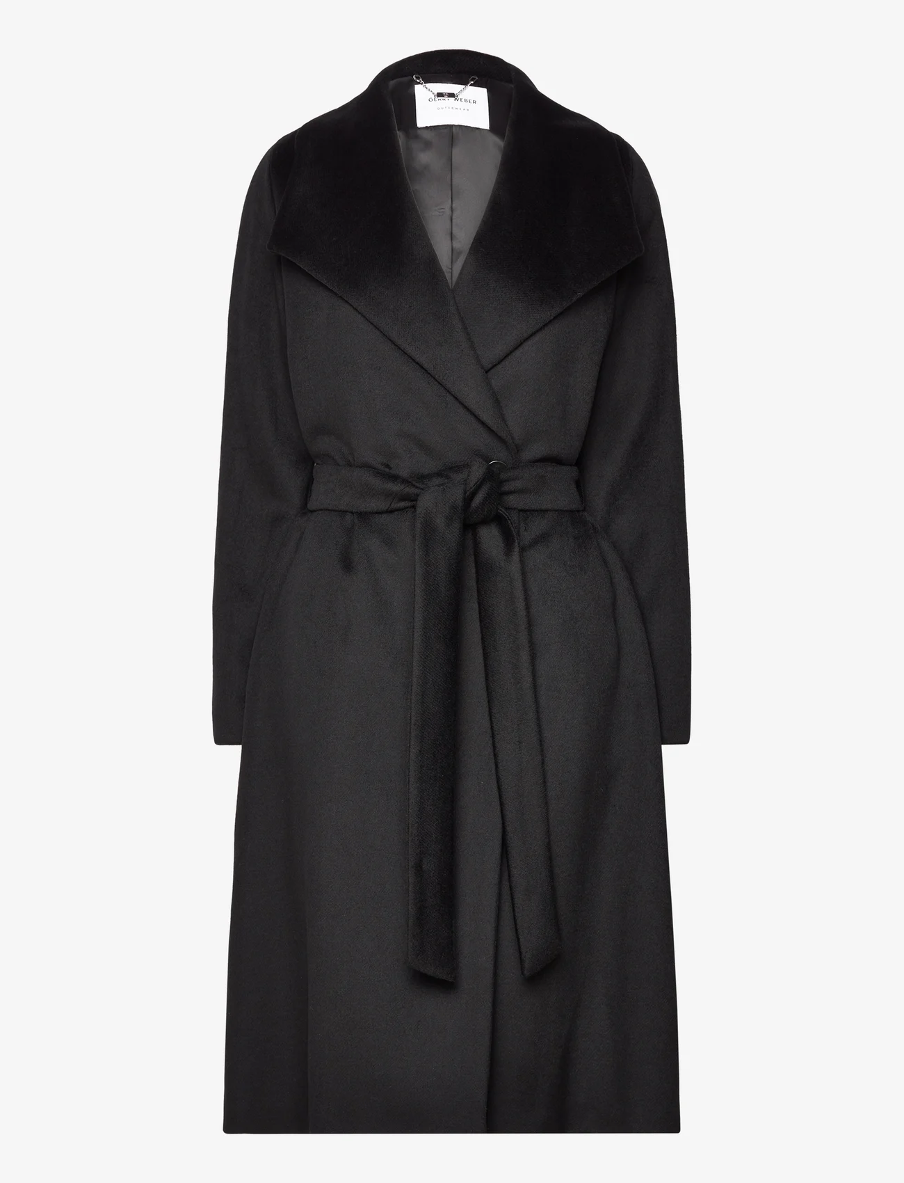 Gerry Weber Edition - COAT WOOL - vinterkappor - black - 0