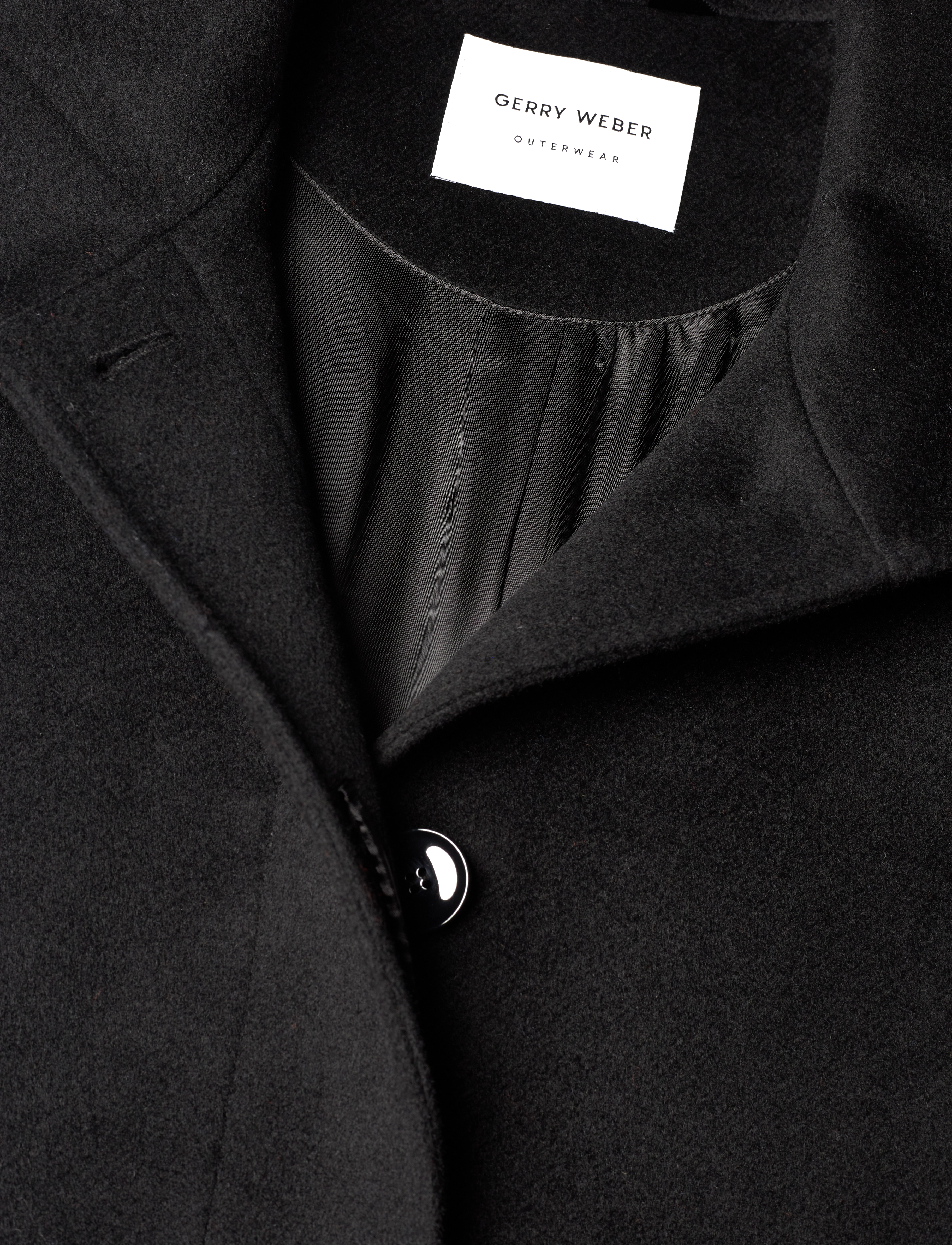 Gerry Weber Edition - COAT WOOL - black - 2