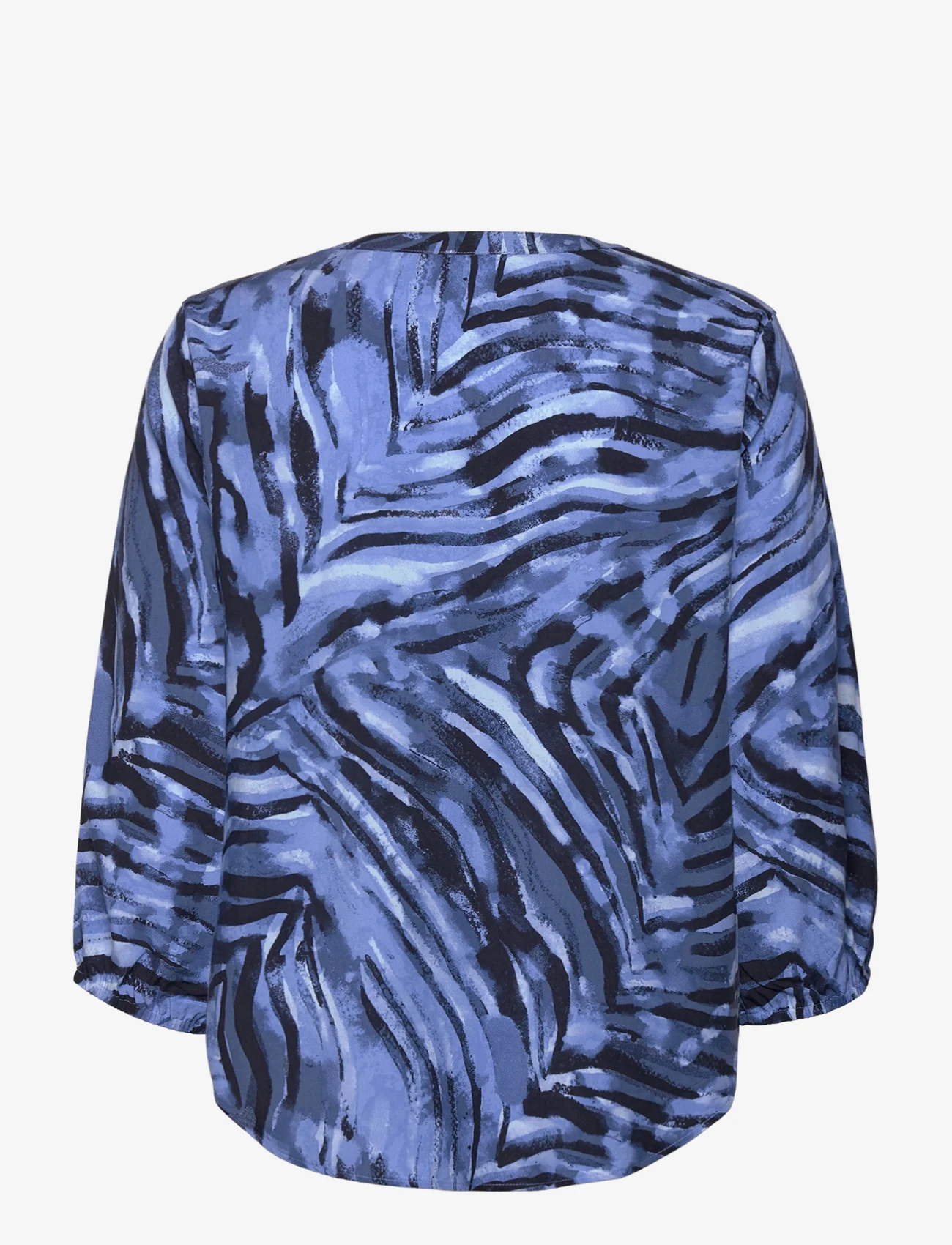 Gerry Weber Edition - BLOUSE 1/1 SLEEVE - long-sleeved blouses - blue print - 1