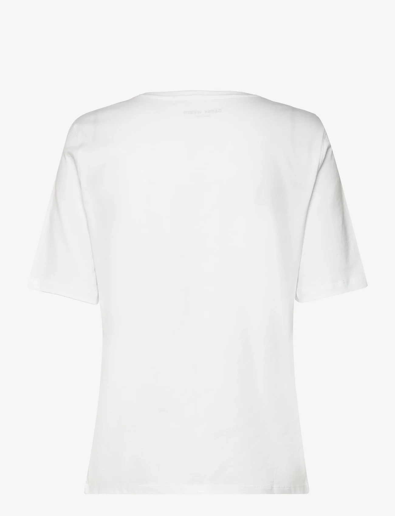 Gerry Weber Edition - T-SHIRT 1/2 SLEEVE - marškinėliai - white/white - 1