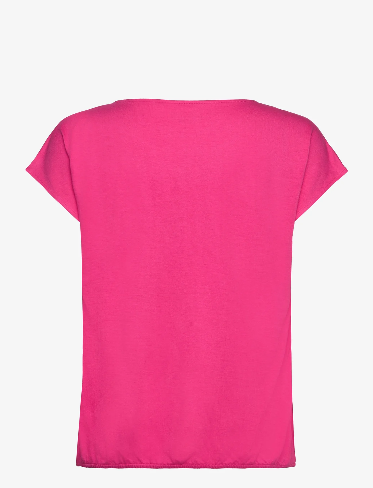 Gerry Weber Edition - T-SHIRT 1/2 SLEEVE - t-shirts - lilac/pink/ecru/white print - 1