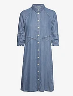 DRESS WOVEN - BLUE WITH USE