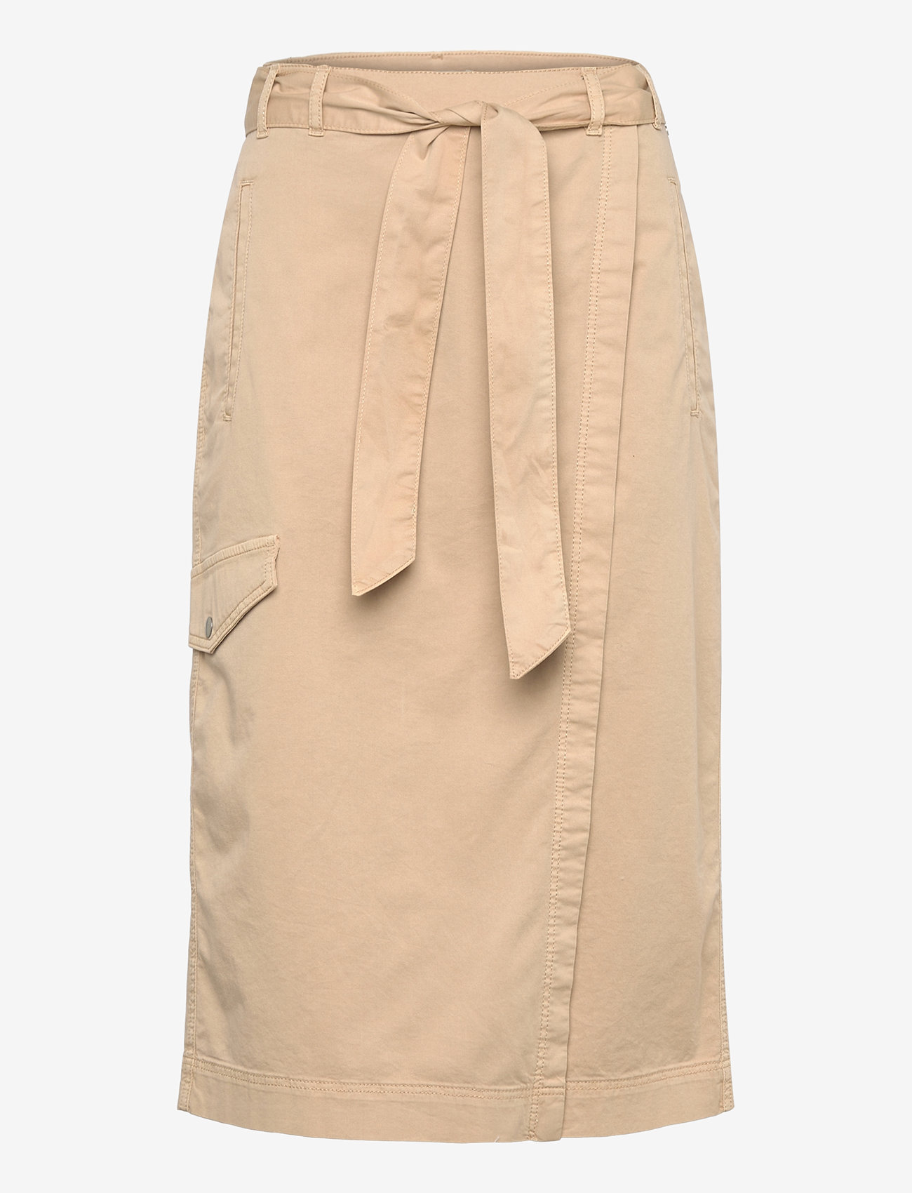 Gerry Weber Edition - SKIRT WOVEN LONG - midi kjolar - nature washed - 0