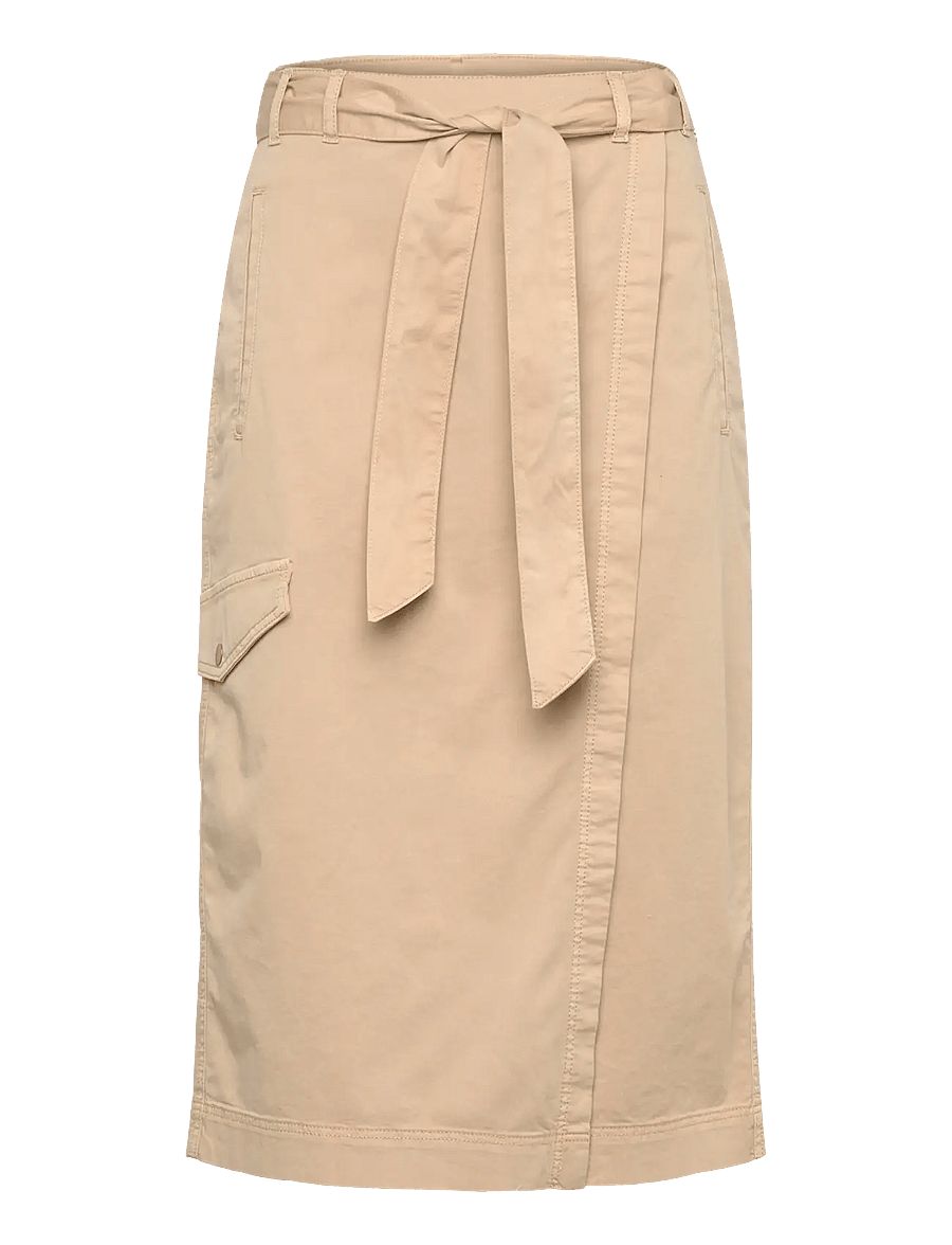Gerry Weber Edition - Skirt woven long - nature washed - 0