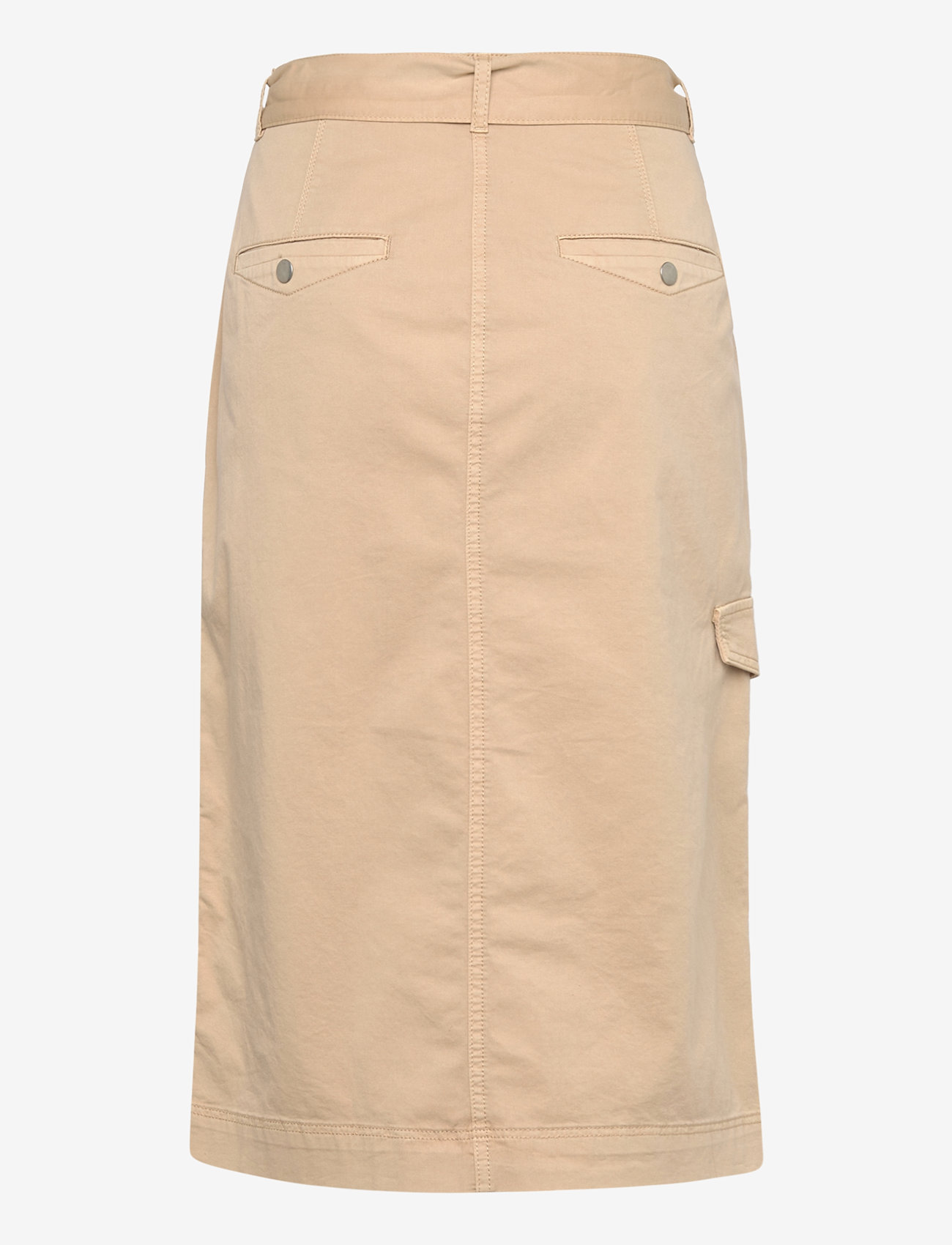 Gerry Weber Edition - SKIRT WOVEN LONG - midi kjolar - nature washed - 1