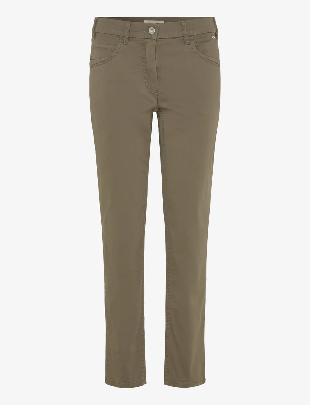 Gerry Weber Edition - Pant leisure long - bukser med lige ben - thyme washed - 0