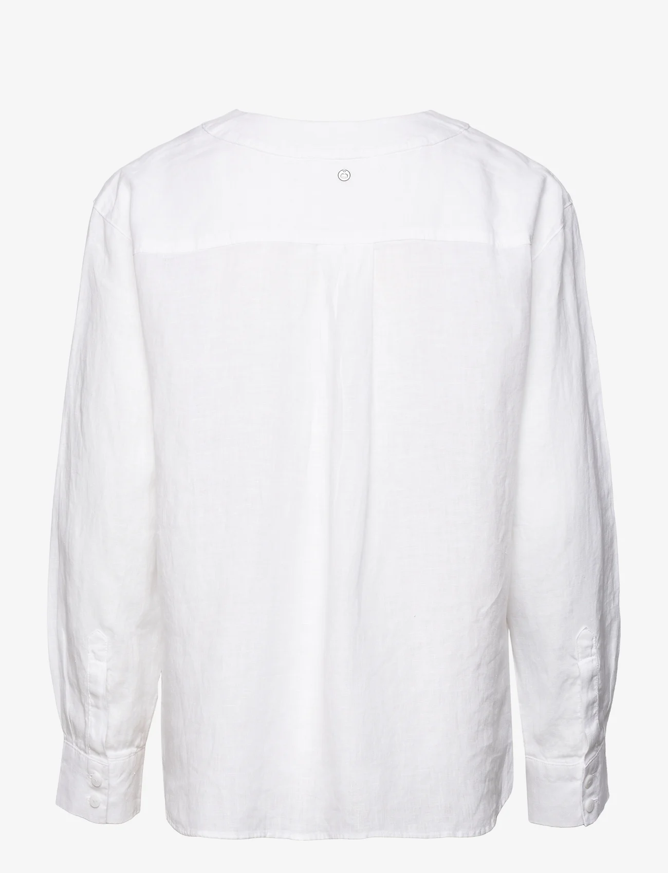 Gerry Weber Edition - BLOUSE 1/1 SLEEVE - blouses à manches longues - white/white - 1