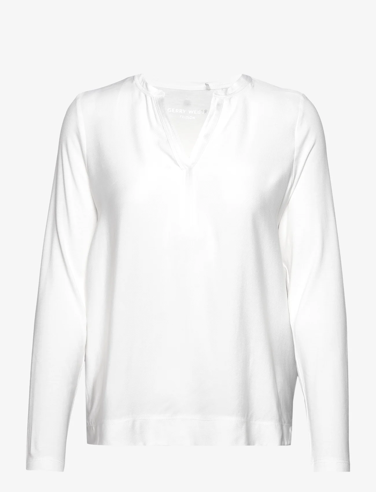 Gerry Weber Edition - T-SHIRT 1/1 SLEEVE - blouses met lange mouwen - off-white - 0