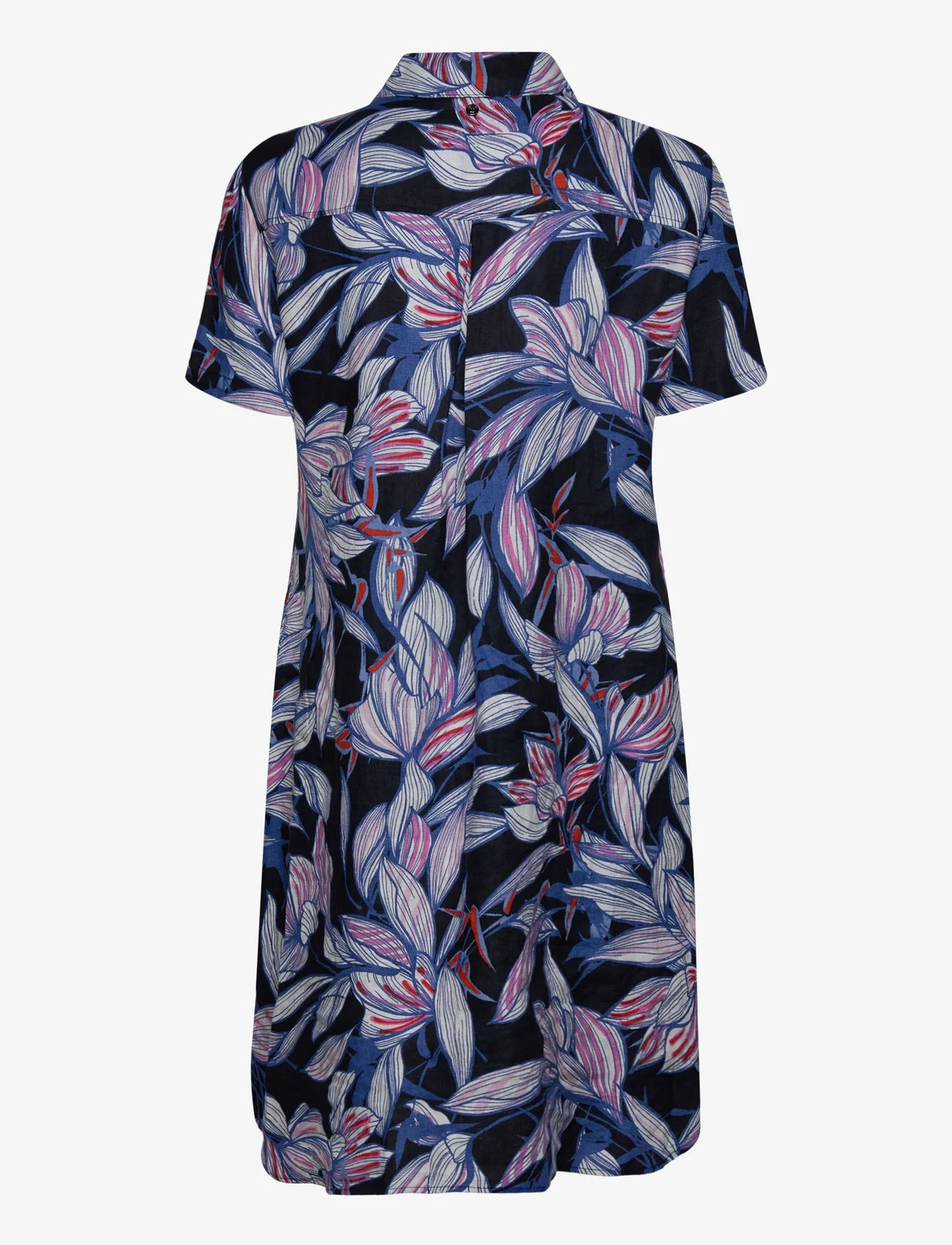 Gerry Weber Edition - DRESS WOVEN - skjortekjoler - blue/lilac/pink print - 1