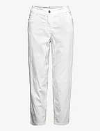 JEANS CROPPED - WHITE/WHITE