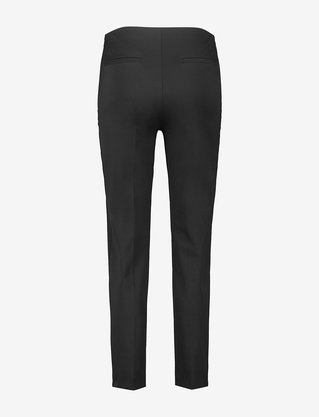 Cropped black evening discount trousers