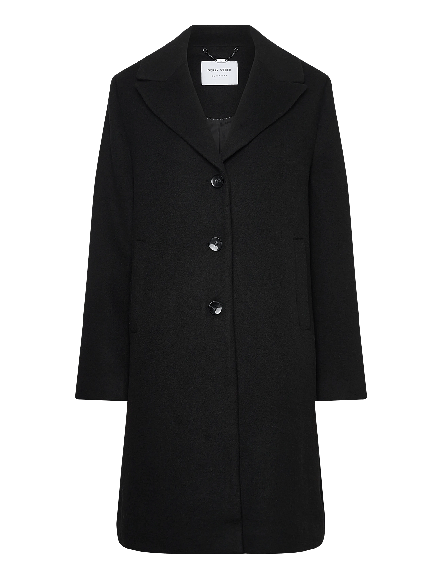 Gerry Weber Edition - COAT WOOL - winterjacken - black - 0