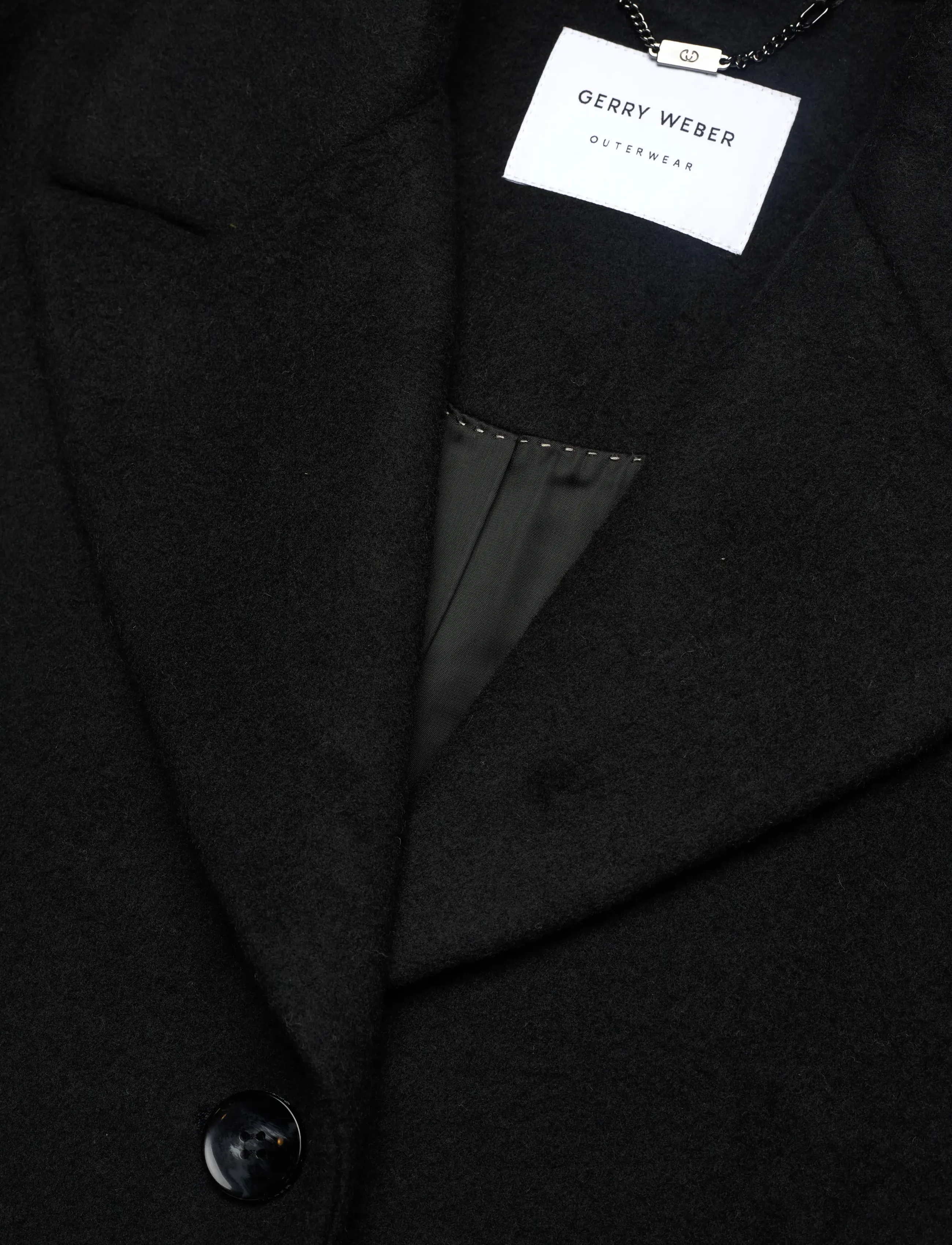 Gerry Weber Edition - COAT WOOL - wollmäntel - black - 2