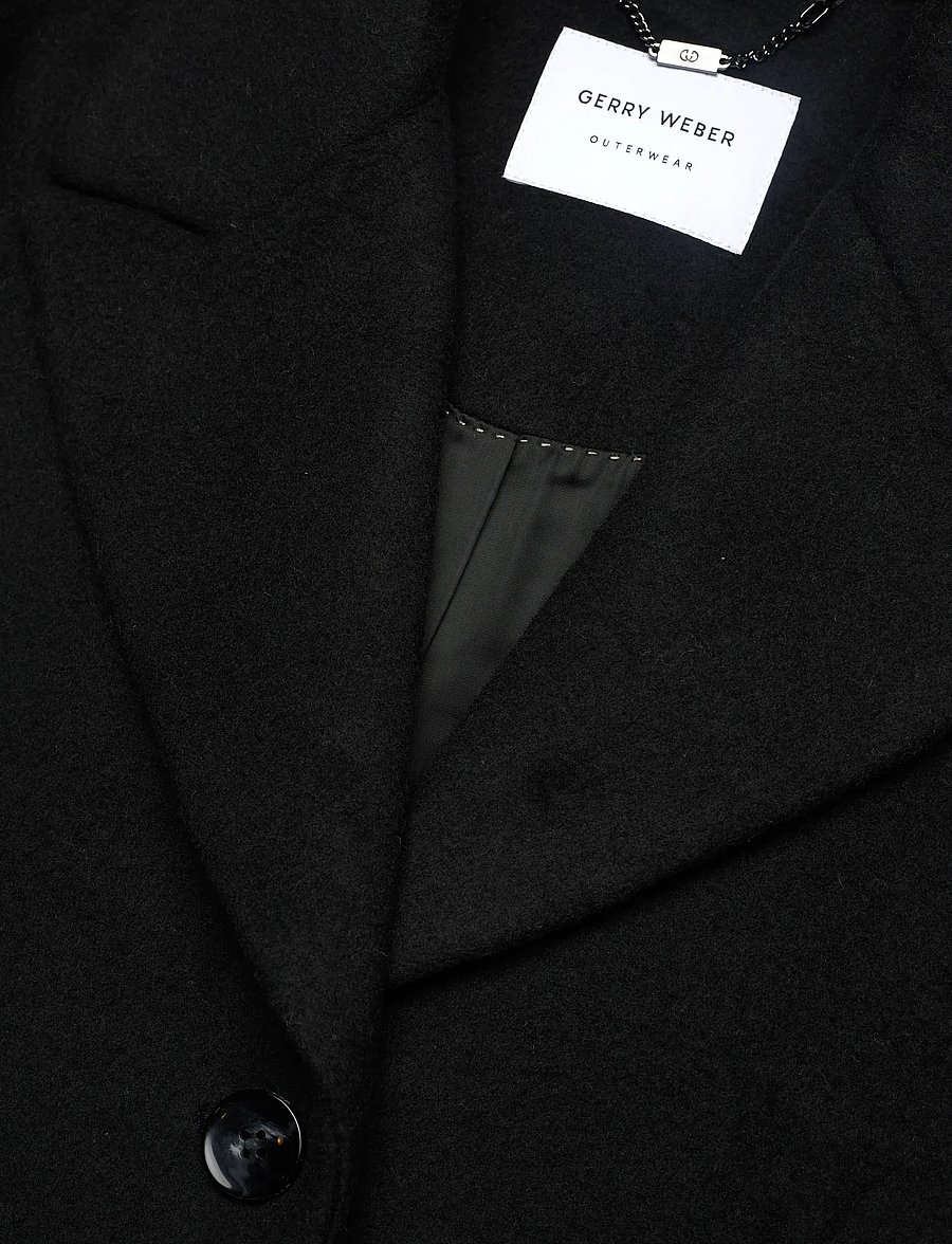 Gerry Weber Edition - COAT WOOL - winterjacken - black - 2