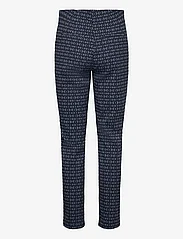 Gerry Weber Edition - PANT LEISURE CROPPED - straight leg trousers - blue figured - 1
