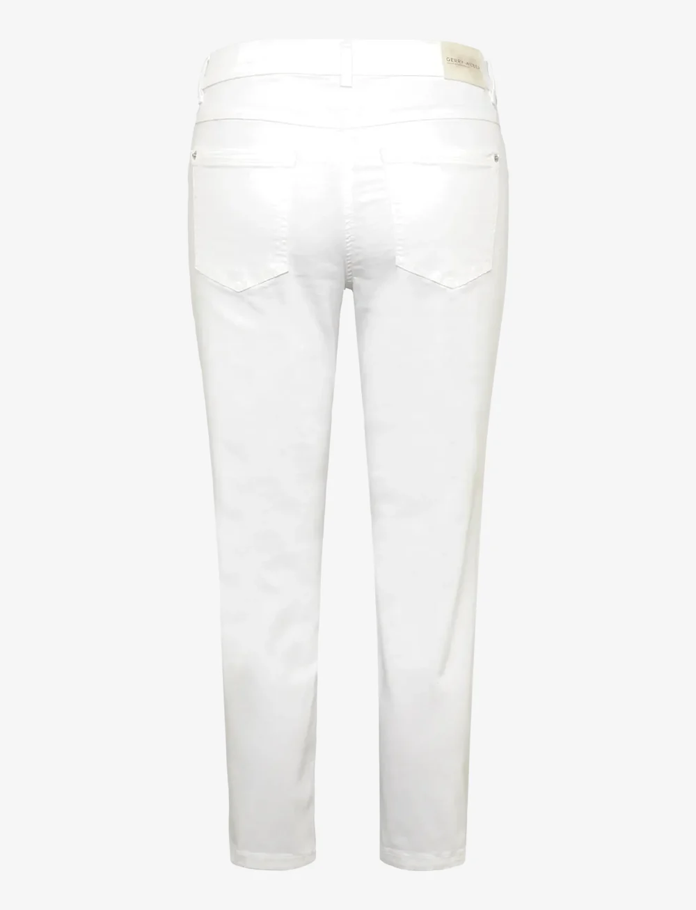 Gerry Weber Edition - Jeans cropped - tapered jeans - white/white - 1