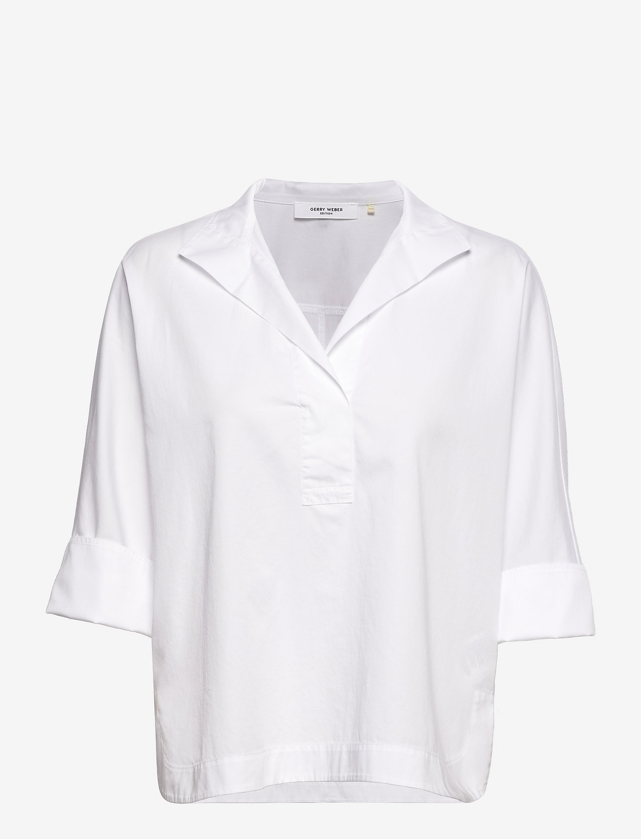 Gerry Weber Edition - BLOUSE 3/4 SLEEVE - white/white - 0