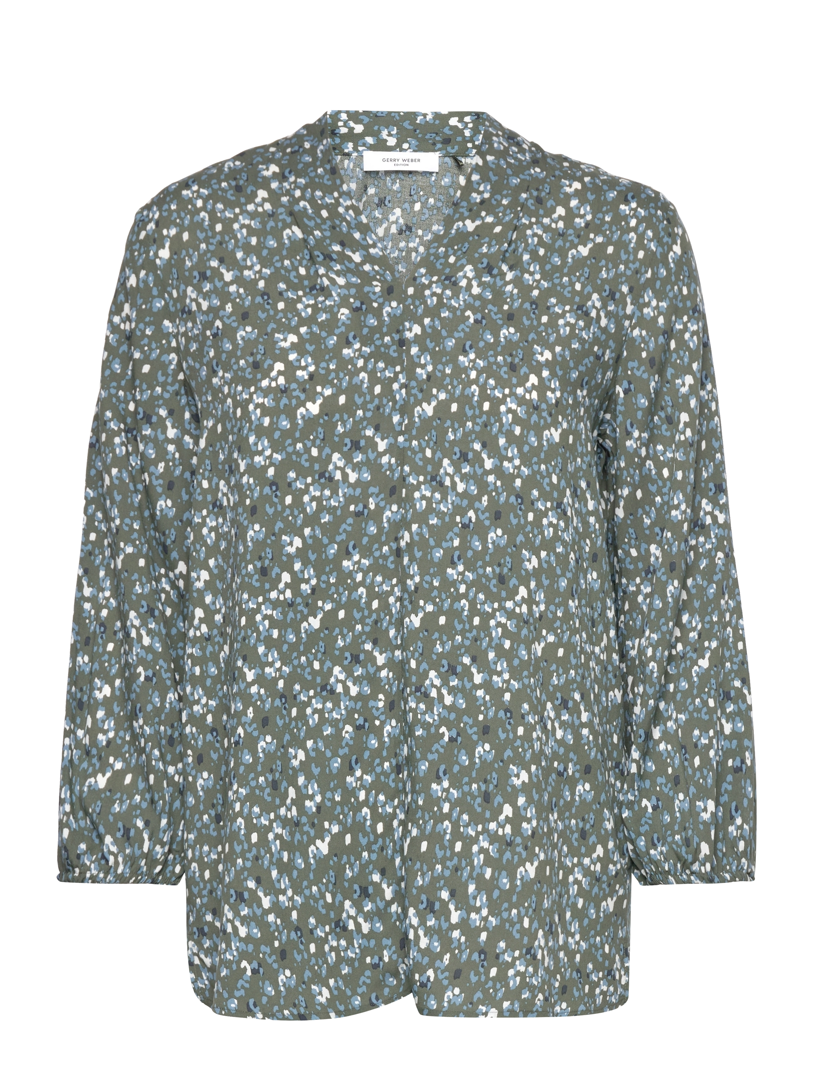 Gerry Weber Edition BLOUSE 3/4 SLEEVE - Kleidung - GREEN/BLUE PRINT / multi