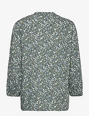 Gerry Weber Edition - BLOUSE 3/4 SLEEVE - long-sleeved blouses - green/blue print - 1