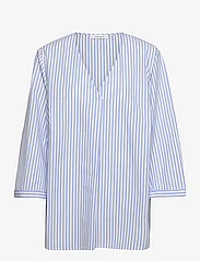 Gerry Weber Edition - BLOUSE 3/4 SLEEVE - long-sleeved blouses - ecru/white/blue stripes - 0