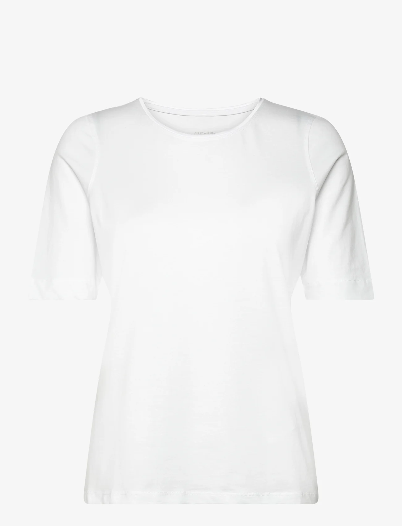 Gerry Weber Edition - T-SHIRT 1/2 SLEEVE - t-shirt & tops - white/white - 0