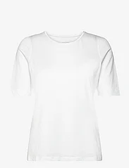 Gerry Weber Edition - T-SHIRT 1/2 SLEEVE - t-shirts & tops - white/white - 0