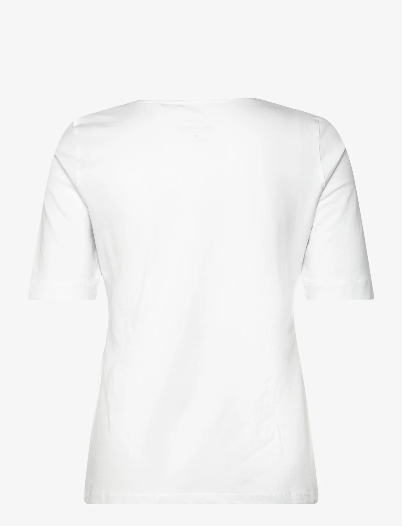 Gerry Weber Edition - T-SHIRT 1/2 SLEEVE - t-shirts & tops - white/white - 1