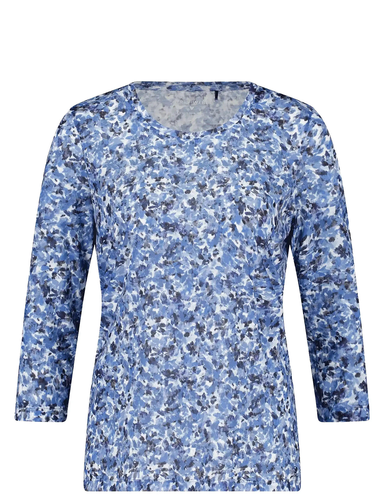 Gerry Weber T-Shirt 3/4 Sleeve - Blue - 36