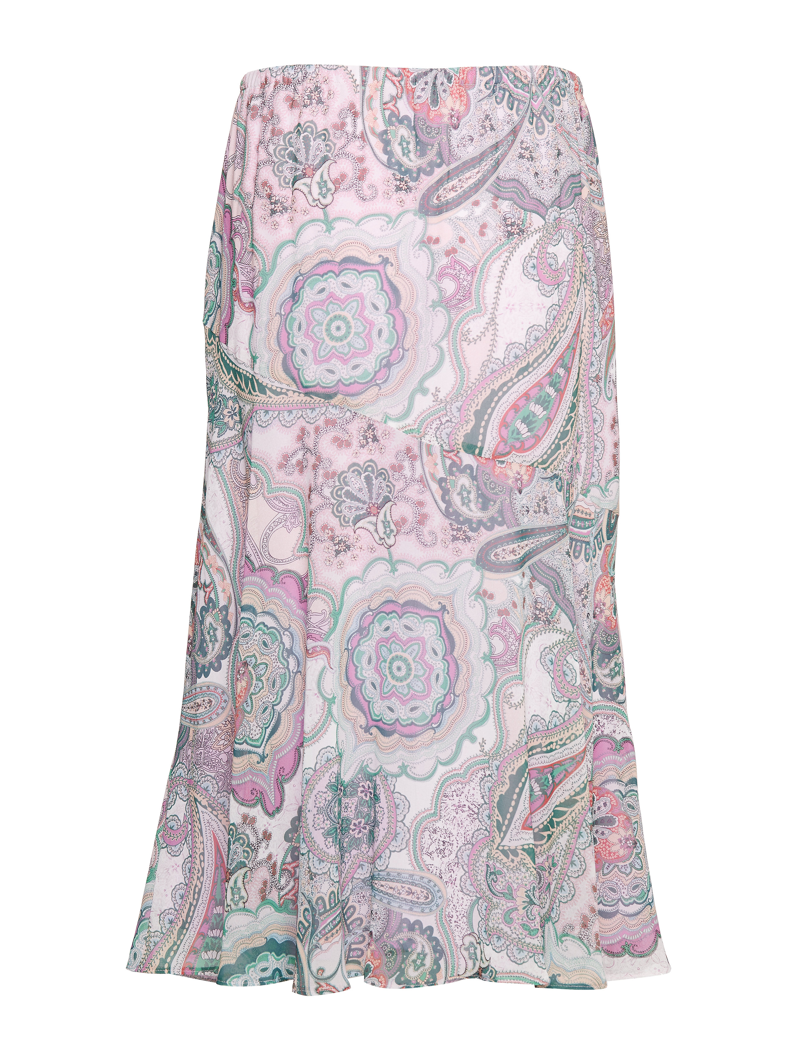 Gerry Weber - SKIRT LONG WOVEN FAB - lilac/pink/green print - 1