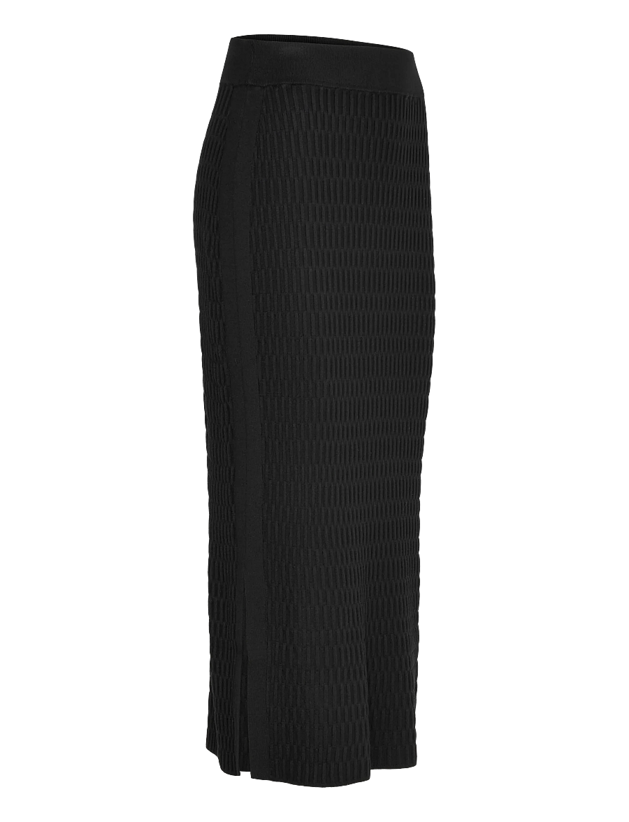 Gerry Weber - Skirt knit - strikkede nederdele - black - 2