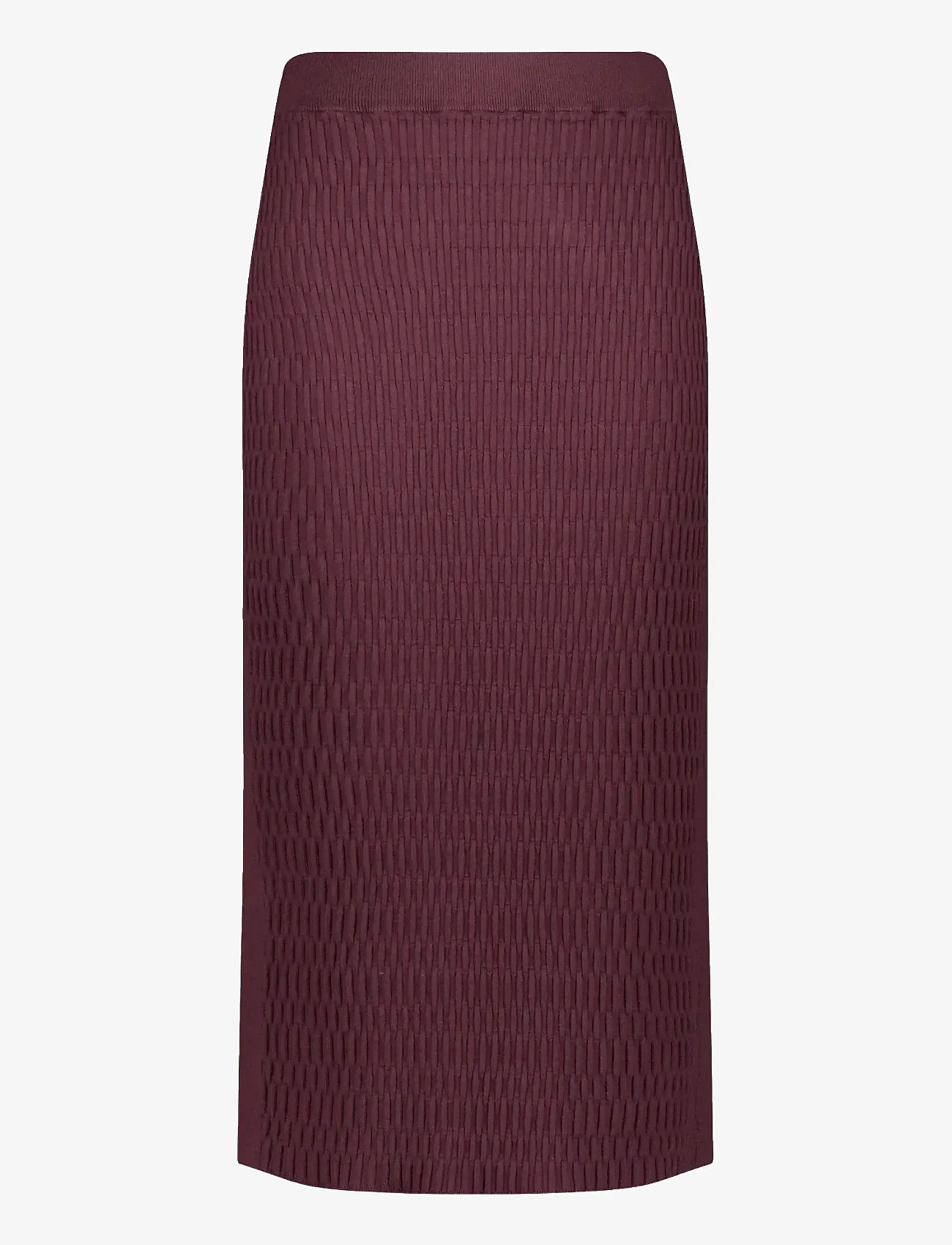 Gerry Weber - Skirt knit - stickade kjolar - marsala - 0