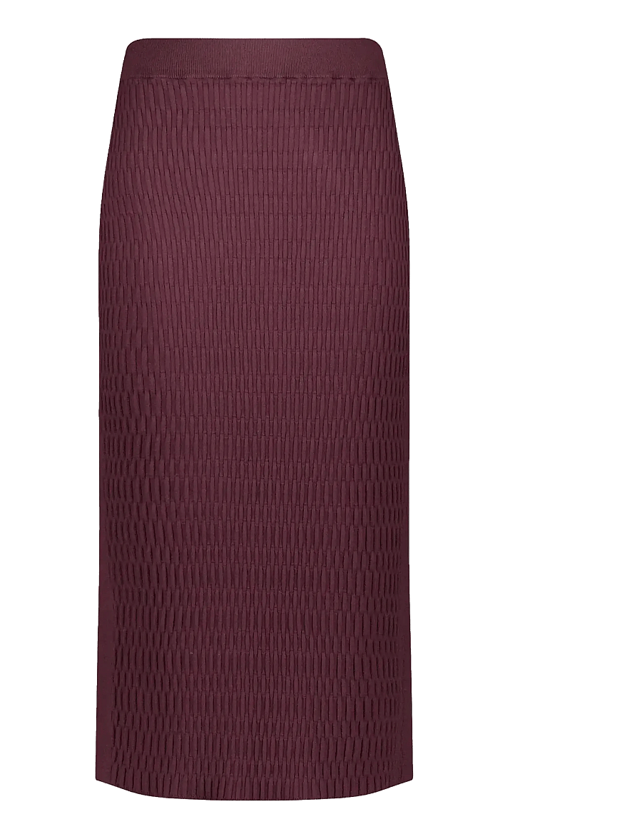 Gerry Weber - Skirt knit - strikkede nederdele - marsala - 0