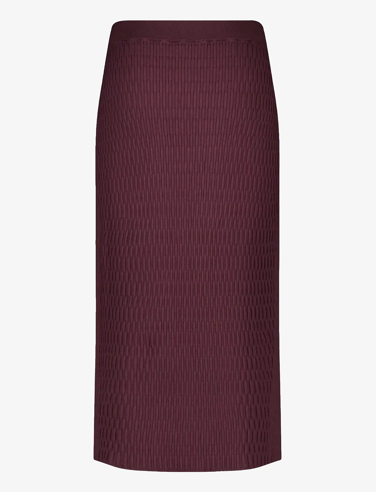 Gerry Weber - Skirt knit - stickade kjolar - marsala - 1