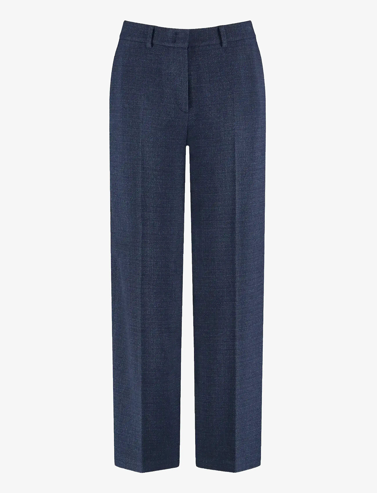 Gerry Weber - Pant long - straight leg trousers - night sky indigo patterned - 0