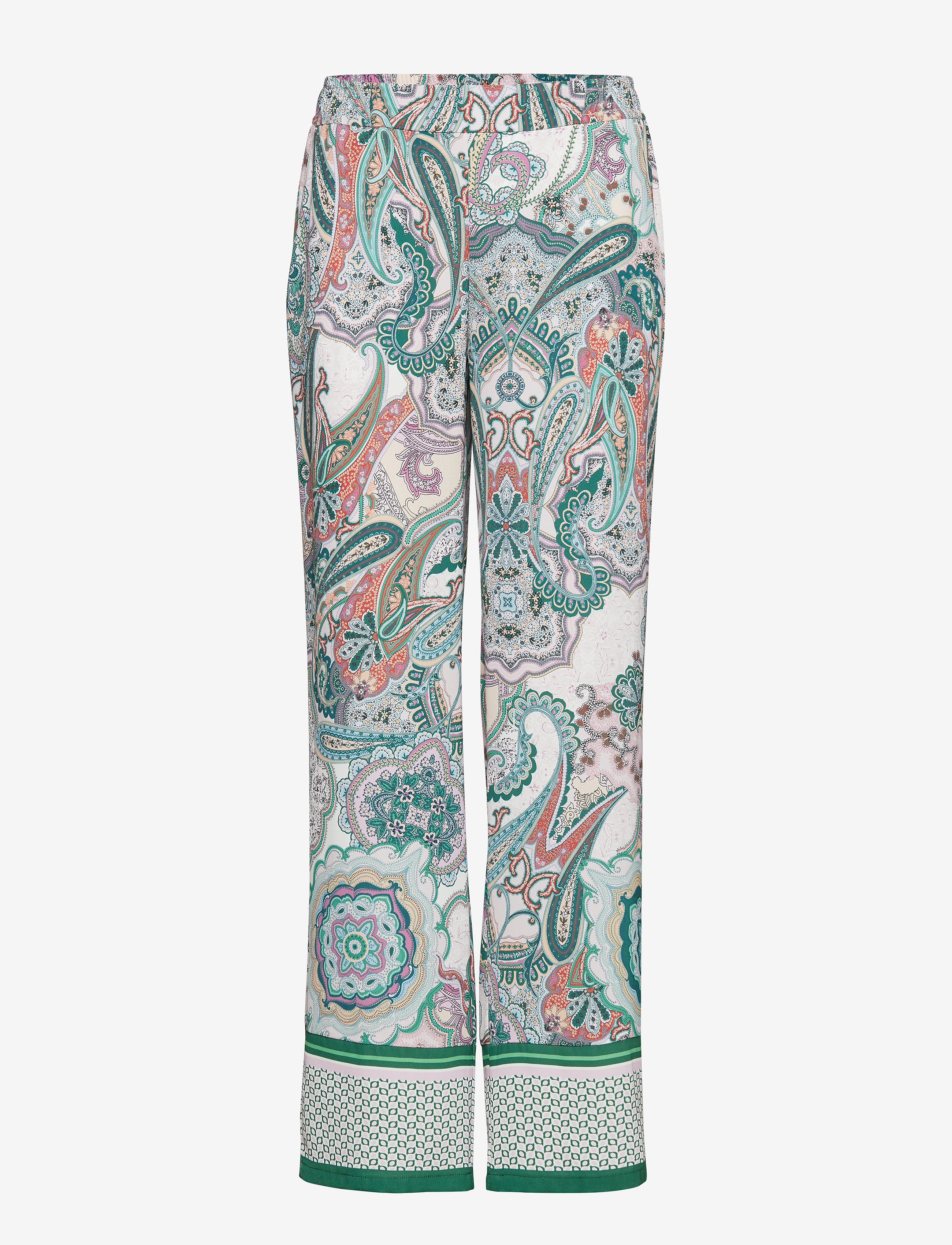 Gerry Weber - LEISURE TROUSERS LON - lilac/pink/green print - 0