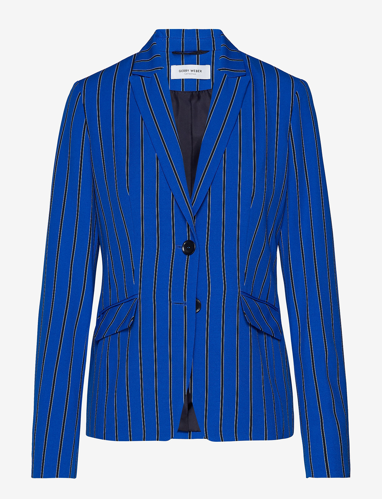Gerry Weber - BLAZER LONG-SLEEVE - blue/ecru/white stripes - 0