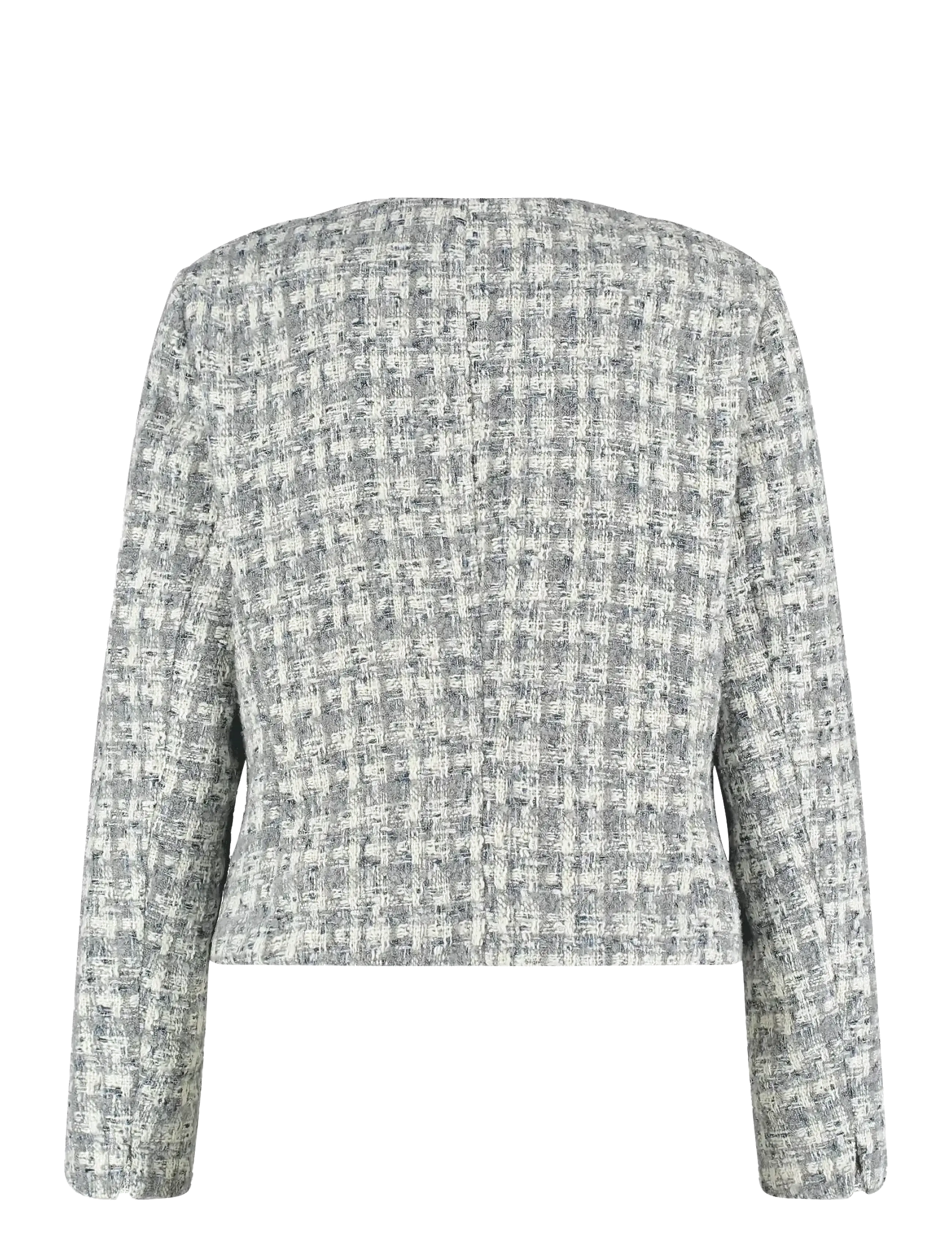 Gerry Weber - Blazer long sleeve - grey offwhite patterned - 1