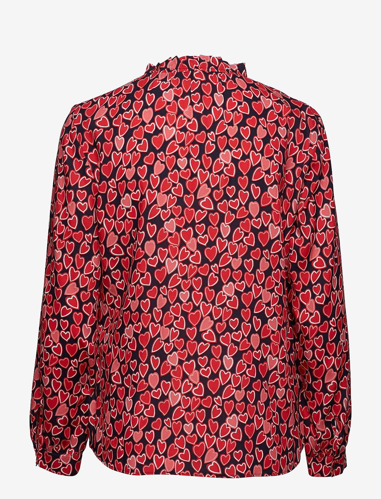 Gerry Weber - BLOUSE LONG-SLEEVE - blue/red/orange print - 1