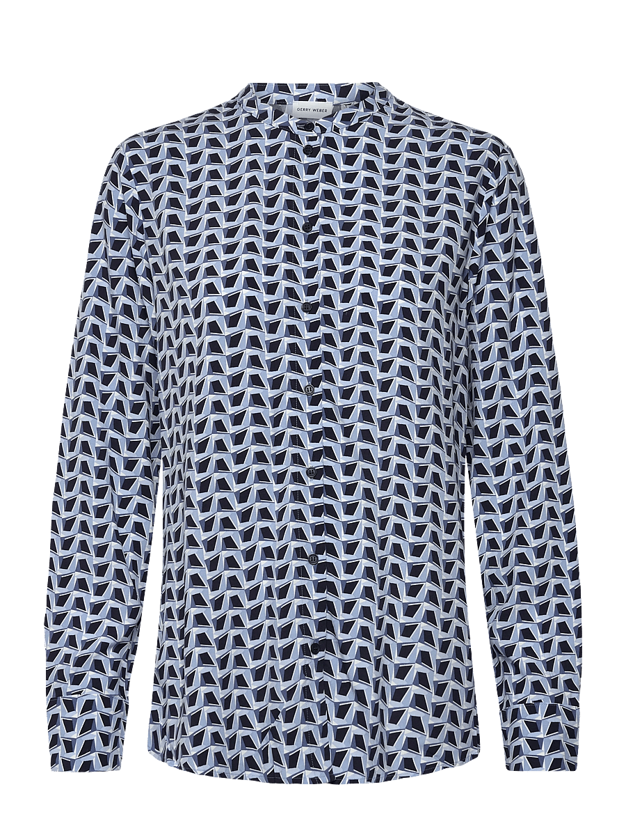 Gerry Weber - Blouse 1/1 sleeve - chemises à manches longues - night sky/cloud graphic - 0
