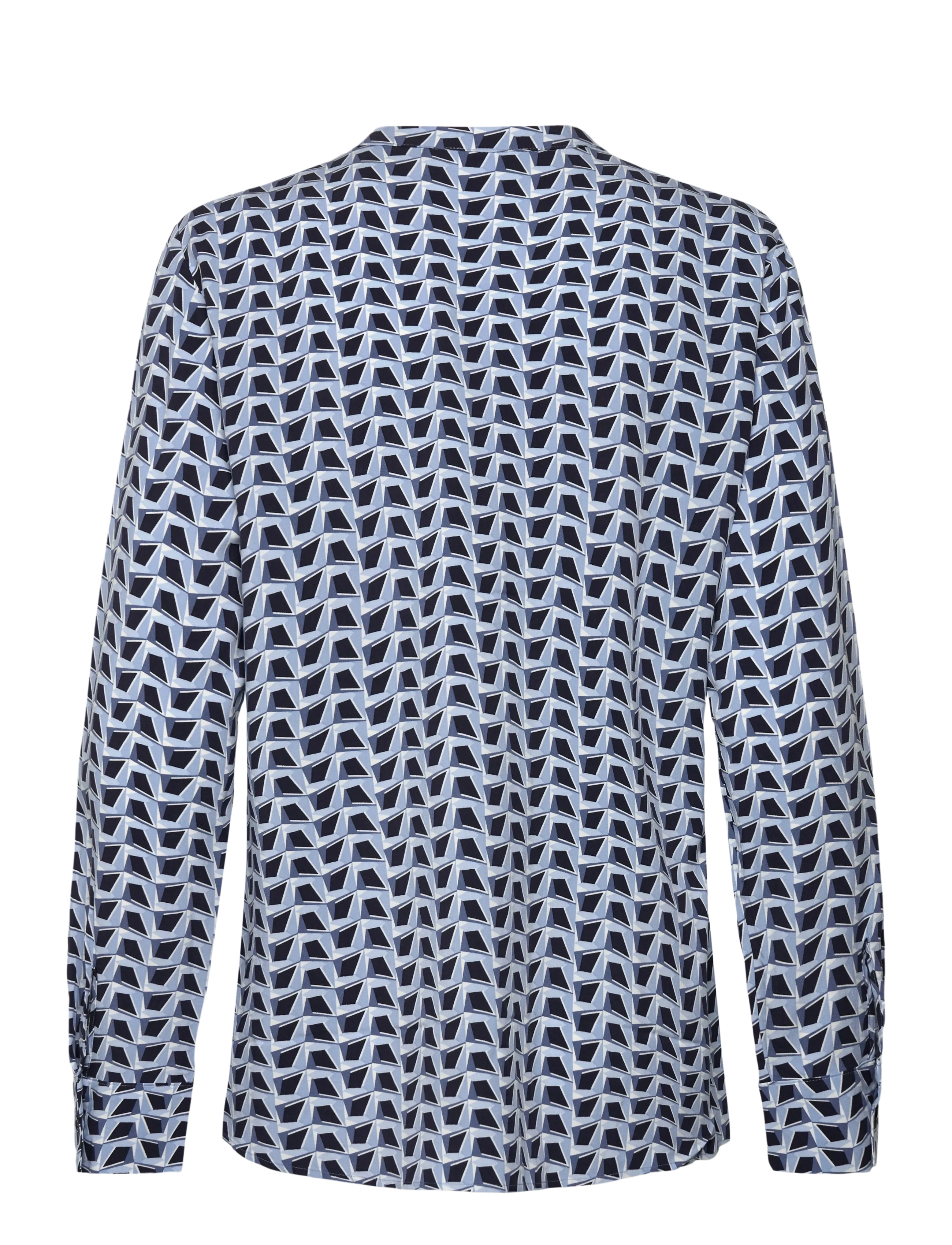 Gerry Weber - Blouse 1/1 sleeve - long-sleeved shirts - night sky/cloud graphic - 1